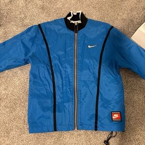 Nike Sports Blue and Black Jacket
